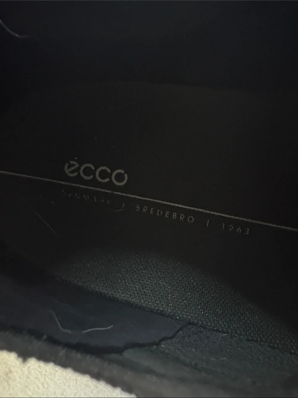 ECCO Men's Tan/Brown Leather Lace-Up Casual Shoes